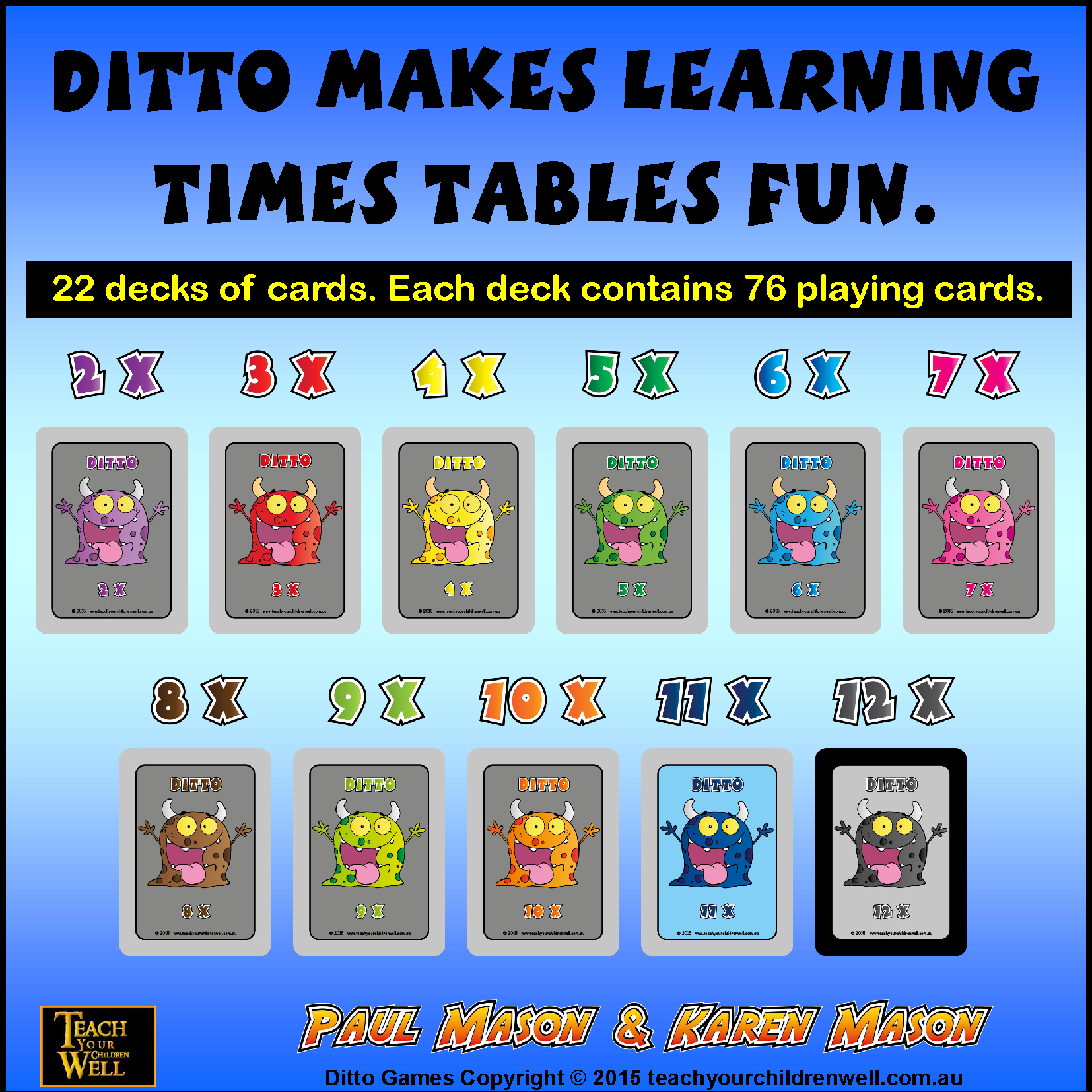 ditto 2x to 12x